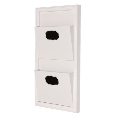 Creighton Manufactured Wood Wall Organizer