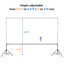 Yescom Freestanding Banner Stand