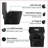 Dual-Flush Water-Saving Elongated Toilet, Comfort Height, Soft Close Seat, Matte Black, 1.1/1.60 GPF