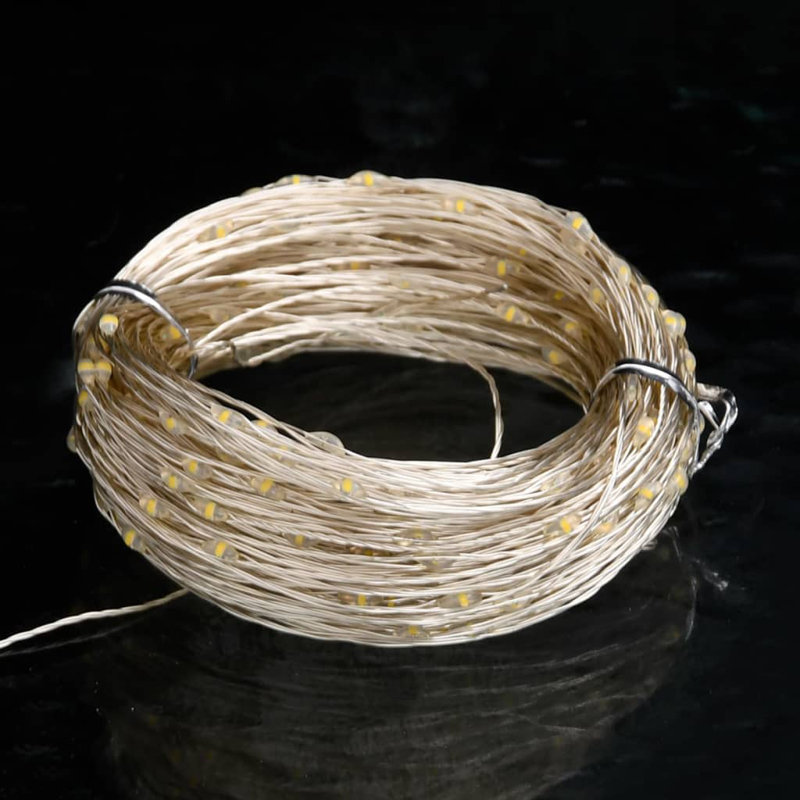 LED Twinkle Indoor / Outdoor String Lights, Warm White
