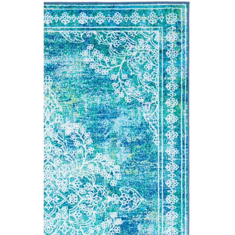 Aashriya Performance Machine Washable Oriental Rug, Rectangle 5'5" x 7'7"