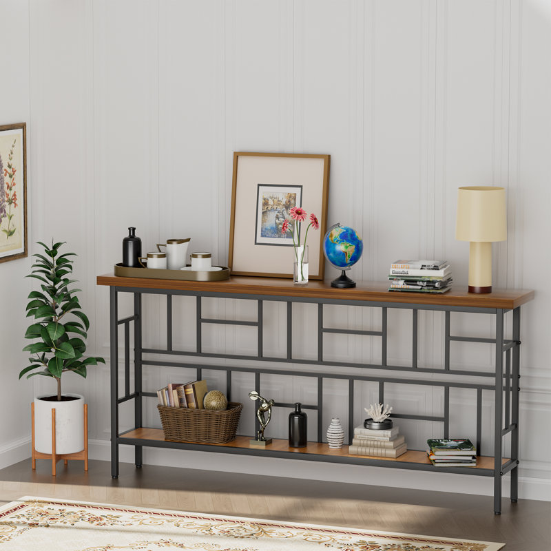 Console Table, Narrow Entryway Table Sofa Table for Living Room, Behind Couch, Entrance, Hallway, Foyer