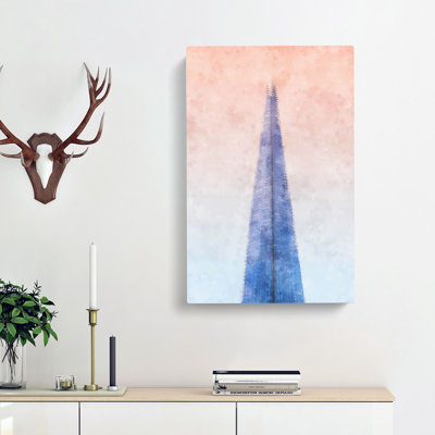 The Shard In London - Wrapped Canvas