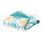  Ensemble d'édredon réversible moderne et contemporain en microfibre bleu / jaune-502549271