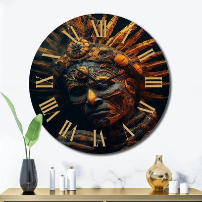 Metal Wall Clock