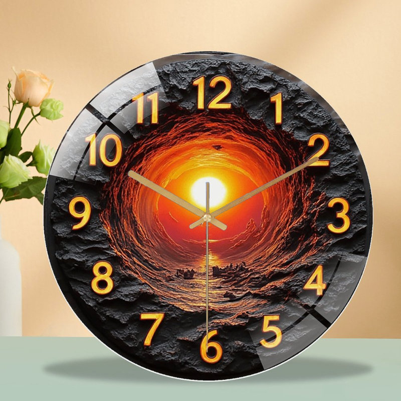 Horloge murale Sunset
