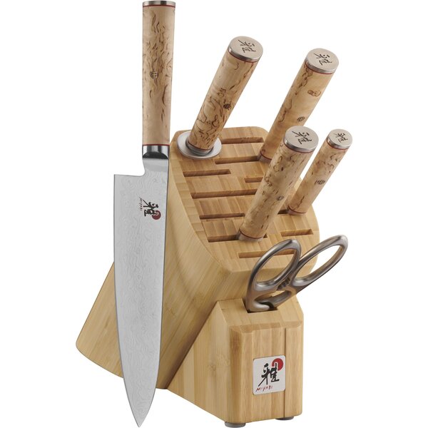 Miyabi Birchwood SG2 9 Piece Knife Block Set