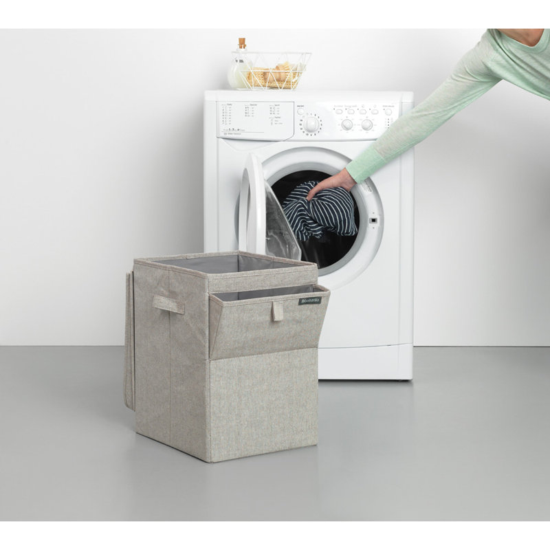 Brabantia Stackable 35 Litre Laundry Box, Gray
