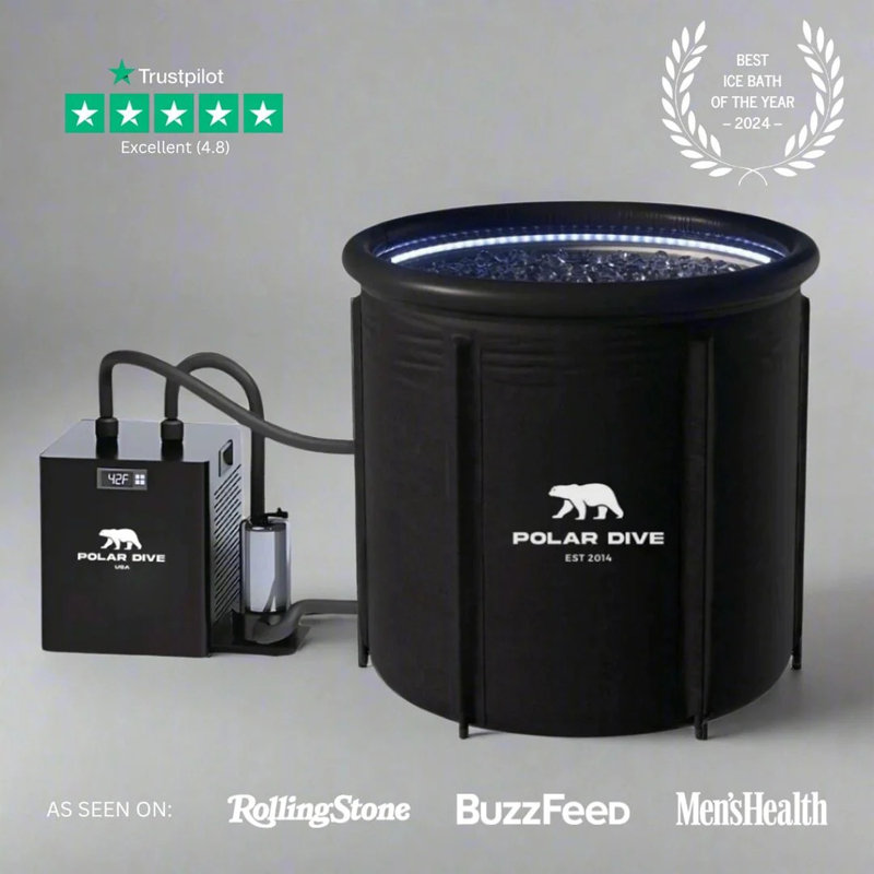 Polar Dive Portable Ice Bath Tub