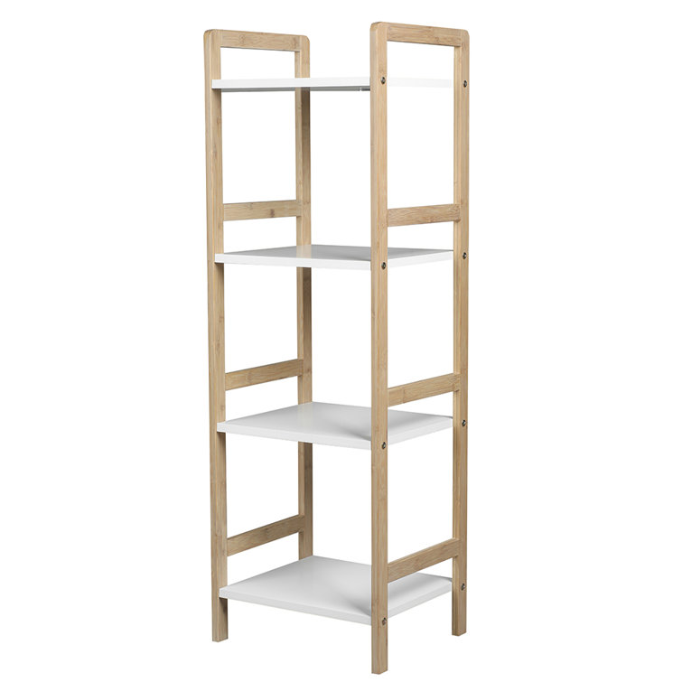 Jenelle Solid Wood Freestanding Bathroom Shelves