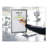 DURAFRAME Note Sign Holder, 8 1/2" X 11", Silver Frame