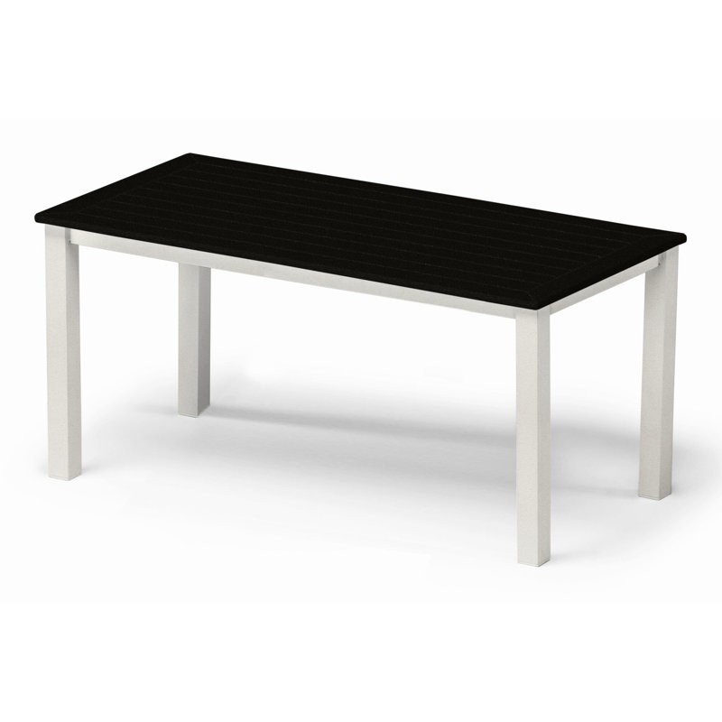 Table basse Robinett, Neige texturée, Noir P70