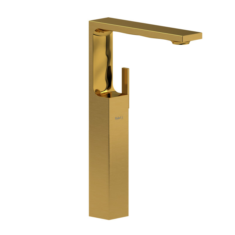 Reflet™ Single Handle Tall Lavatory Faucet, Brushed Gold