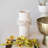 Ruffled Elegance Stoneware Vase