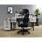 Versatile Computer Desk With Multiple Storage Options For Efficient Workspace