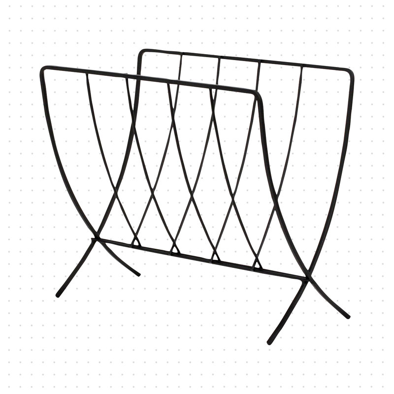 Sariyha Metal Free Standing Magazine Rack