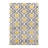 Caritta Geometric Gray/Yellow/Cream Area Rug-991533842