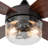 42'' W Atanas 4 - Blade Standard Ceiling Fan with Remote Control and Light Kit Included