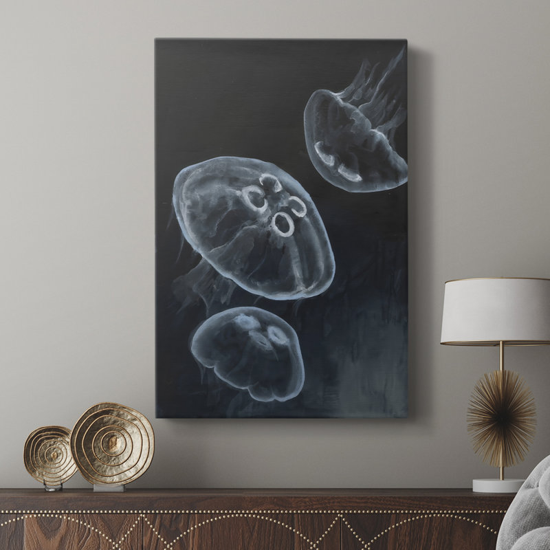 Jellyfish Heaven I - galerie sur mesure, H 18 po x l 12 po