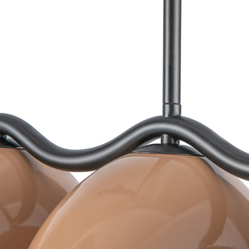 Atlas 42-In Linear Pendant, Peach