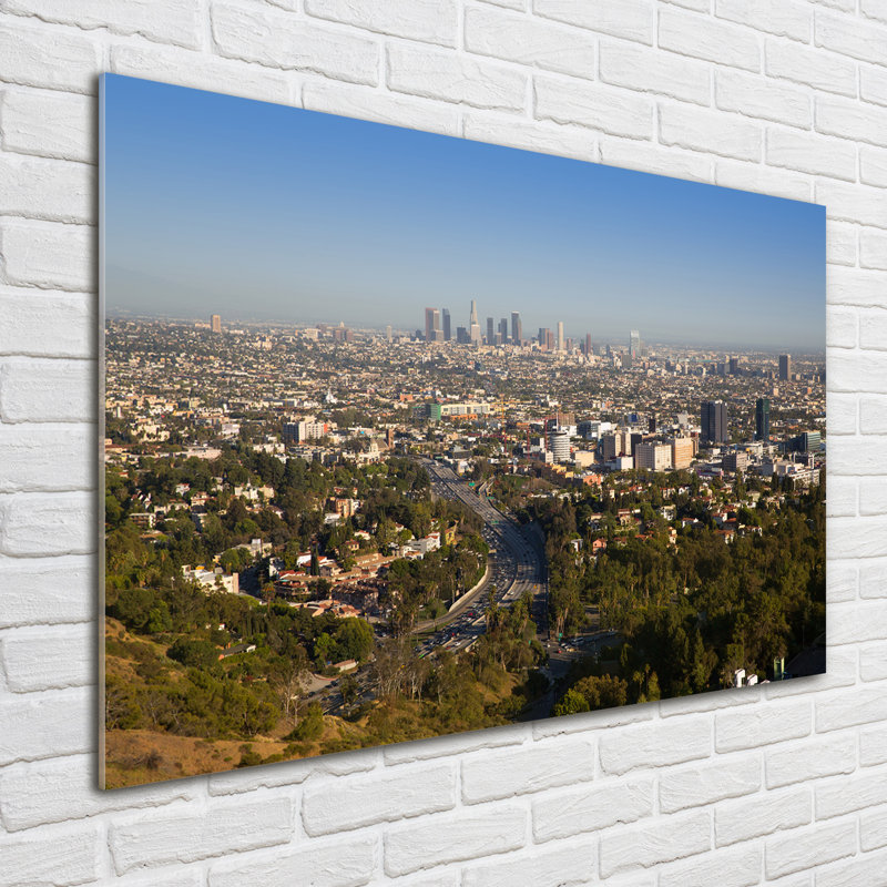Los Angeles - No Frame Print on Glass