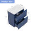 Meuble-lavabo 30 po avec lavabo en céramique, meuble-lavabo autoportant avec glissières de tiroir à fermeture en douceur-2064671375