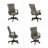 Huckins Vinyl Executive Chair-59797409-59797411