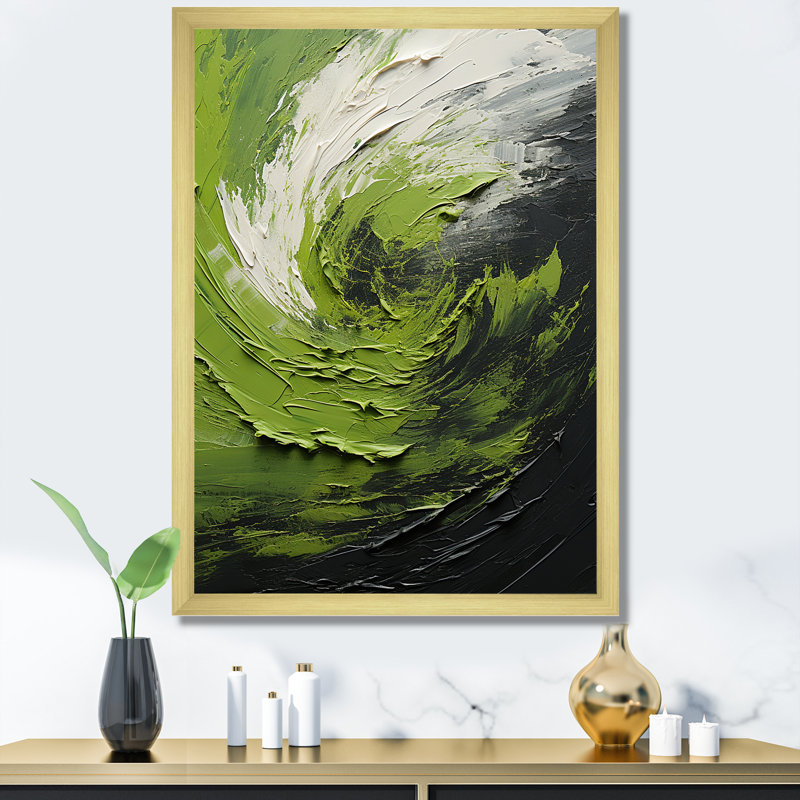 Chikatara - Abstract Spirals, reproduction d'art sur toile_106201, H 20 po x l 12 po x P 1 po