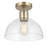 Knightsdale 10" Wide 1-Light Semi-Flush Mount-1584084081