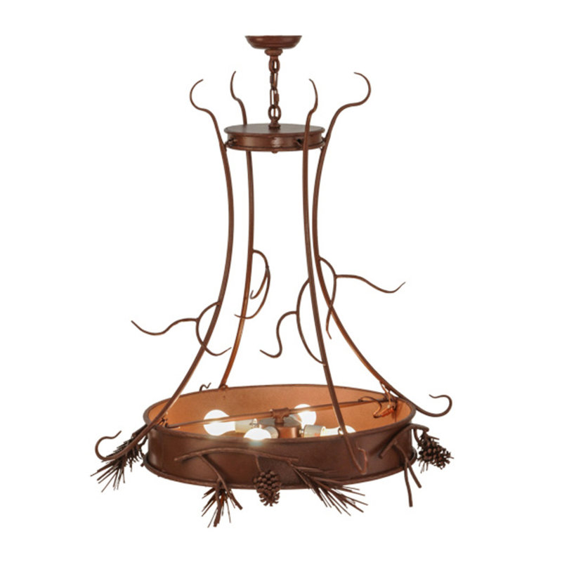Jaleyza 4 - Light Drum Chandelier
