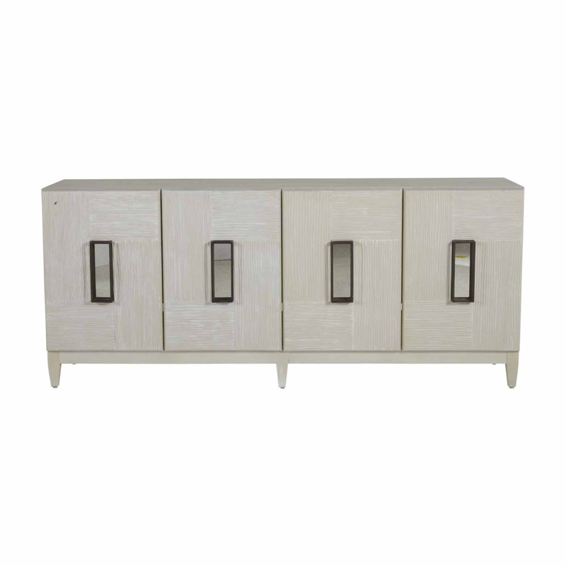 Tilden 80'' Antique Bronze and Mirror Sideboard