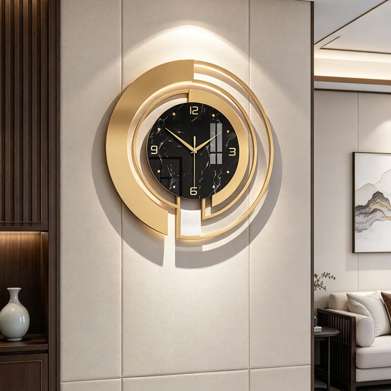 Iron Digital Wall Clock