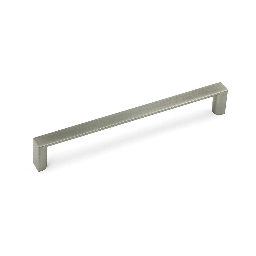 160mm Brushed Nickel Square D Handle for Kitchen Cabinets | Cupboards | Bedroom | Bathroom | Various Sizes - Image 3