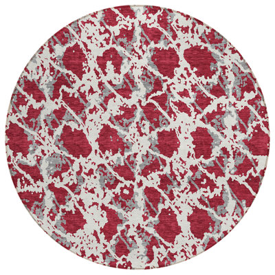 Aquaisha Abstract Indoor / Outdoor Rug