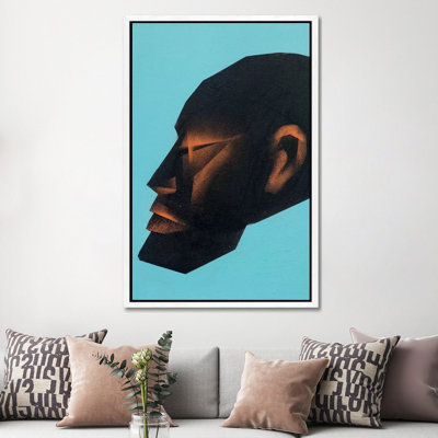 Head I by VCalvento - Print on Canvas