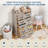 48" Tall Farmhouse 5-Drawer Storage Dresser for Bedroom-286619323