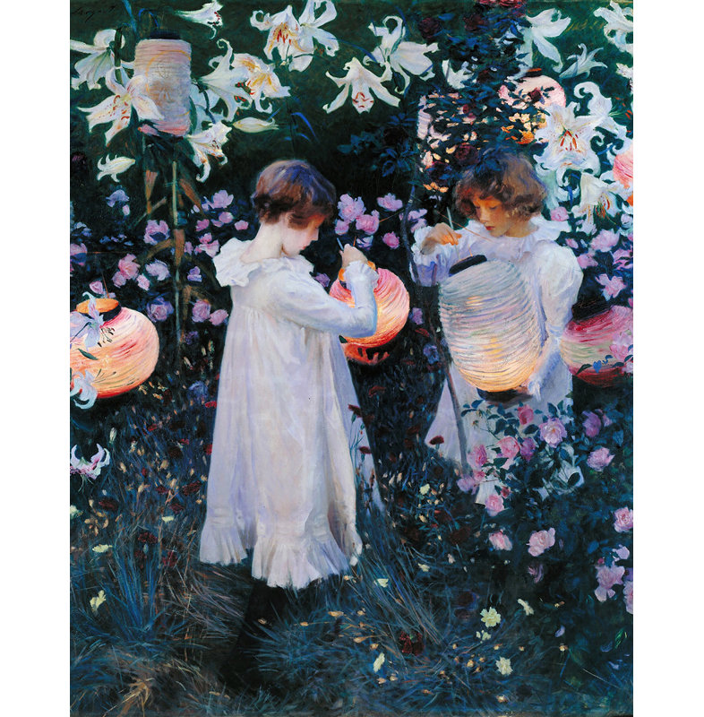 Œillet, lis, rose, rose, 1885