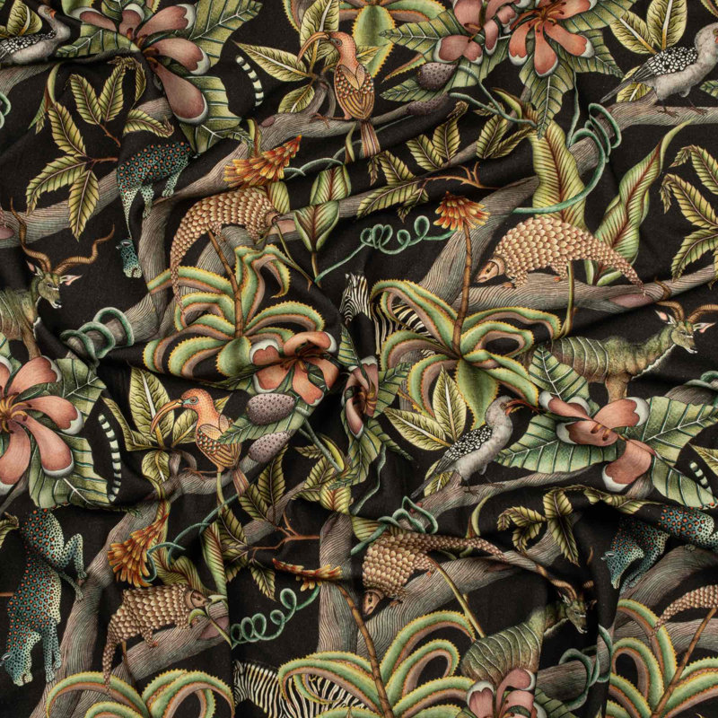 Ardmore Linen Fabric, Night