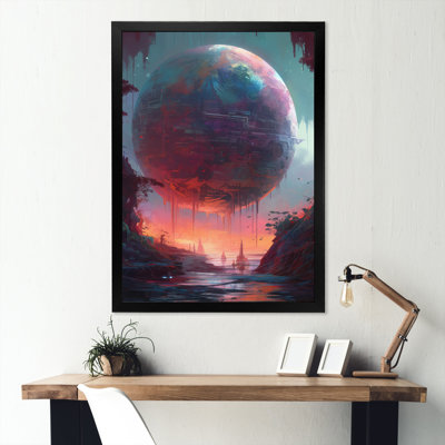 «Living In The Galaxy I», reproduction d'art sur toile