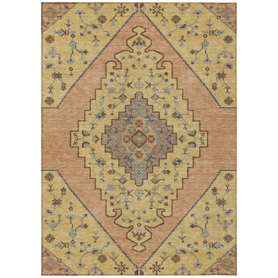 Machine Washable Indoor/Outdoor Chantille ACN2472 Global Rug
