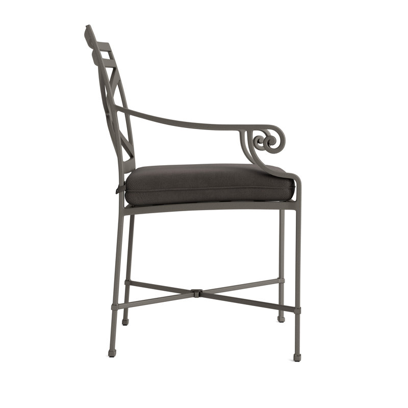 Venetian Outdoor Lounge Chair, Mica, Fusion Charcoal