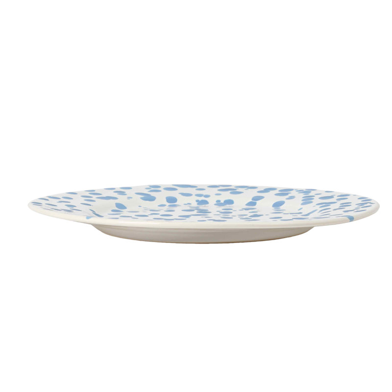 Rafaela Salad Plates, Cornflower Blue