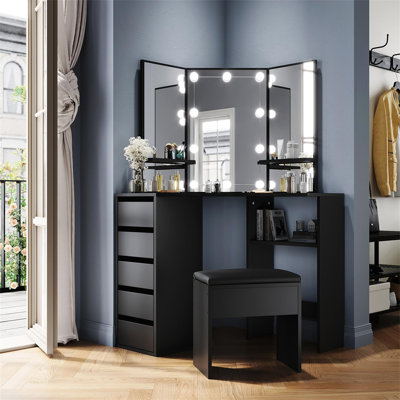 Burgwell Dressing Table with Mirror
