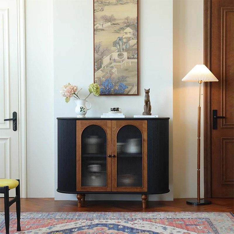 Vitrine de vestibule de style antique