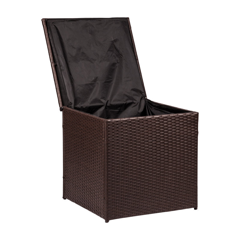 Table d'appoint Avamonroe, Marron foncé