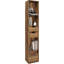 Iskender 157.5 cm H x 30 cm W Standard Bookcase-1524552156