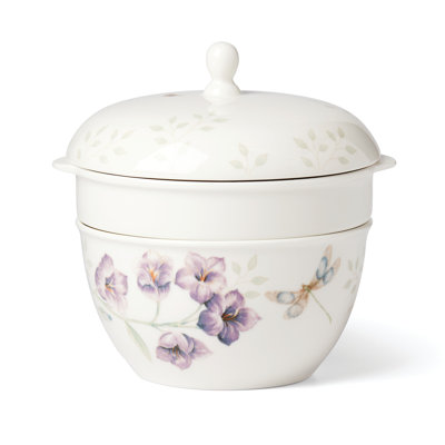 Butterfly Meadow 3-Piece Stackable Bowl Set