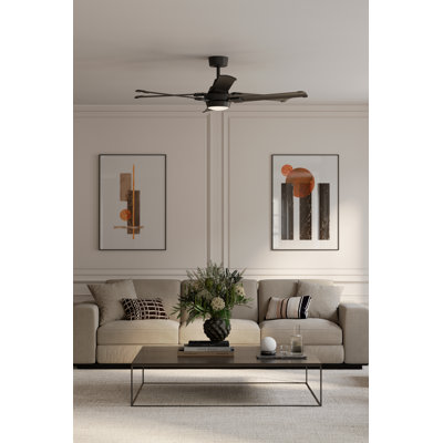 Soarin 56" 5CCT LED Smart Ceiling Fan