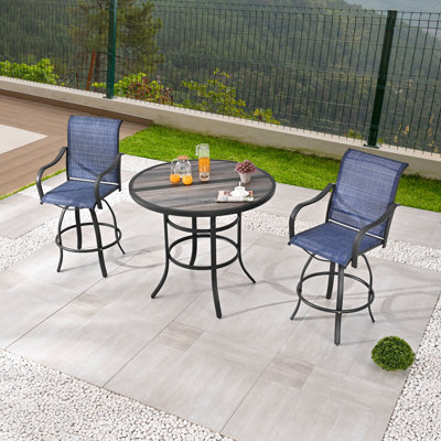 Ensemble bistro long pour 2 personnes Aatish
