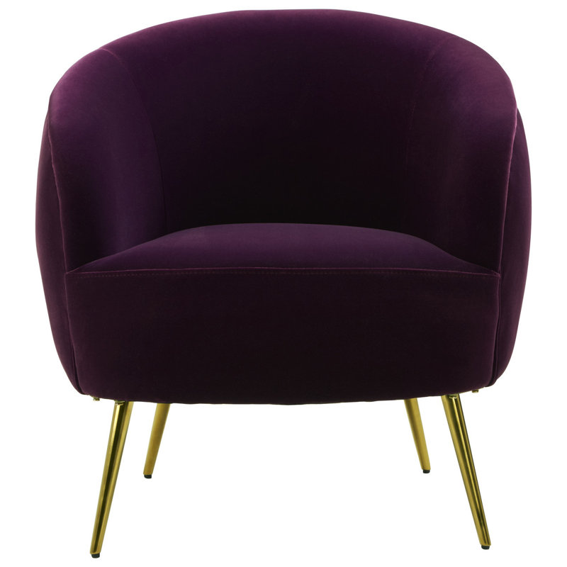Reuben Velvet Barrel Chair